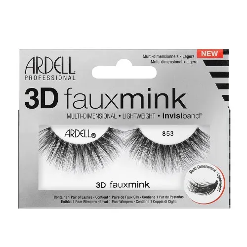 Ardell 3D Faux Mink Lashes Black - 853