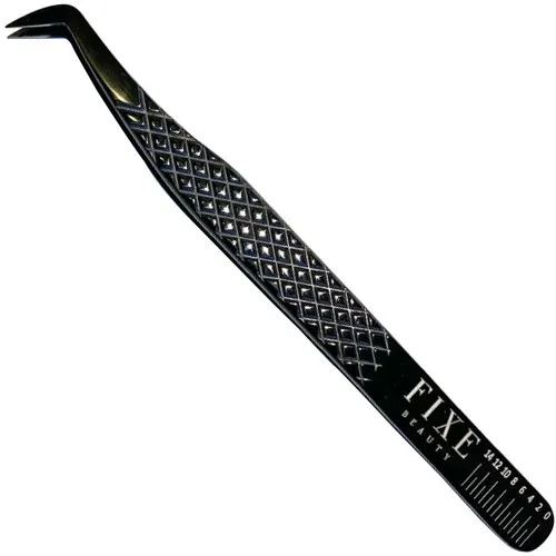 Fixe Diamond Tweezer Black - Boot Curved