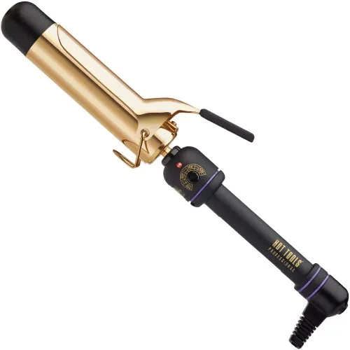Hot Tools 24K Gold Spring Curling Iron - 1 1/2"