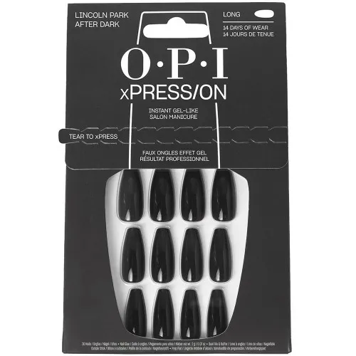 OPI xPRESS/ON Lincoln Park After Dark Long Press-On Nails