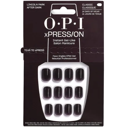 OPI xPRESS/ON Lincoln Park After Dark Classic Press-On Nails