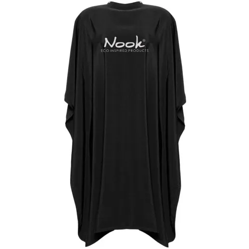 Nook Black Cutting Cape With Button